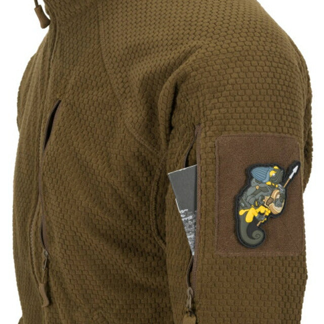 Helikon-Tex（ヘリコンテックス）ALPHA GRID FLEECE TACTICAL JACKET [5色][スタンドアップカラー]【中田商店】