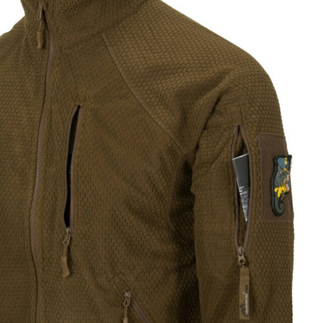 Helikon-Tex（ヘリコンテックス）ALPHA GRID FLEECE TACTICAL JACKET  [5色][スタンドアップカラー]【中田商店】