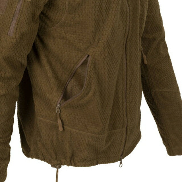 Helikon-Tex（ヘリコンテックス）ALPHA GRID FLEECE TACTICAL JACKET [5色][スタンドアップカラー]【中田商店】