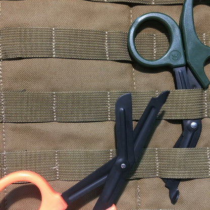 MSM (Mil Spec Monkey) MSM EMT Shears Rescue Scissors [Black, OD Green, Orange, Tan] [Black Blade] [Safety Scissors] [Letter Pack Plus Compatible] [Letter Pack Light Compatible]