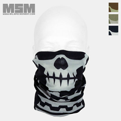 MSM (Mil Spec Monkey) Skull Multi Wrap [3 Colors] [Neck Warmer] [Letter Pack Plus Compatible] [Letter Pack Light Compatible]