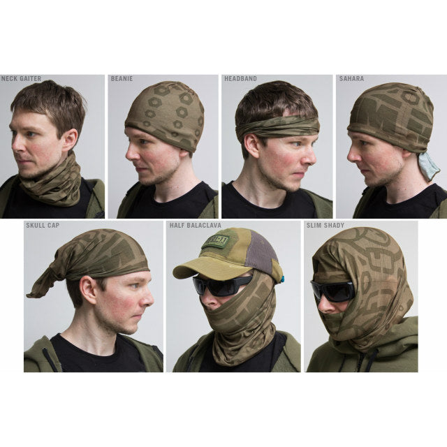 MSM (Mil Spec Monkey) Multi Wrap Shemagh Print [3 colors] [Letter Pack Plus compatible] [Letter Pack Light compatible]