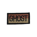 Military Patch（ミリタリーパッチ）GHOST ミニパッチ[2種] [フック付き]【レターパックプラス対応】【レターパックライト対応】