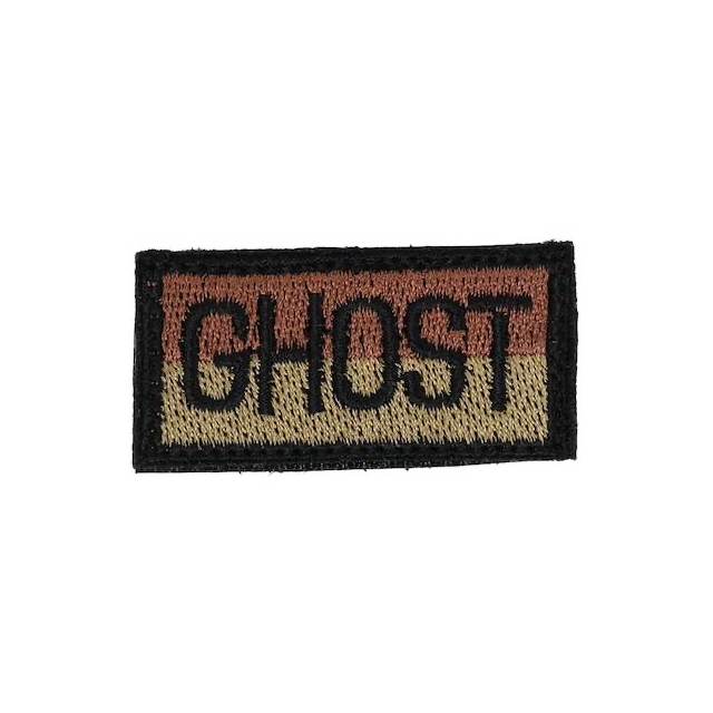 Military Patch（ミリタリーパッチ）GHOST ミニパッチ[2種] [フック付き]【レターパックプラス対応】【レターパックライト対応】