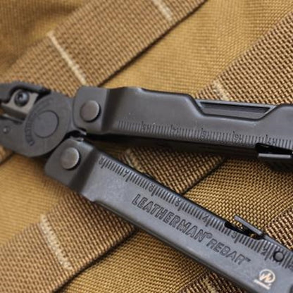 LEATHERMAN REBAR Black [MOLLE compatible pouch included]