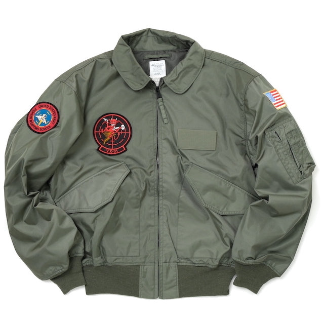HOUSTON CWU-36P 2nd MOVIE MODEL Sage Summer Flight Jacket Sage [Nomex Style]