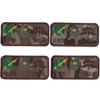 Military Patch（ミリタリーパッチ）USAF 米空軍 PJ ミッション ブラッドタイプ パッチ マルチカム 320th Special Tactics Squadron PJ Mission Patch MultiCam【レターパックプラス対応】【レターパックライト対応】