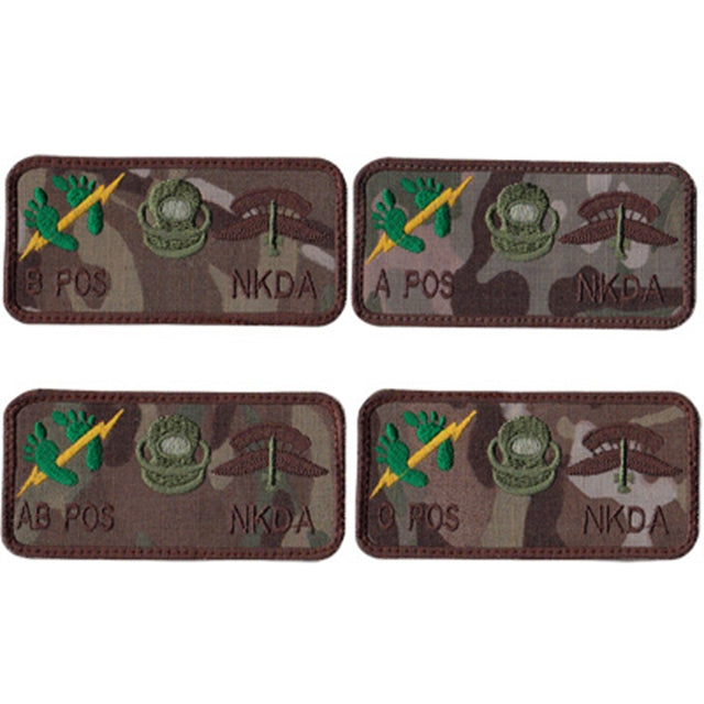 Military Patch（ミリタリーパッチ）USAF 米空軍 PJ ミッション ブラッドタイプ パッチ マルチカム 320th Special Tactics Squadron PJ Mission Patch MultiCam【レターパックプラス対応】【レターパックライト対応】