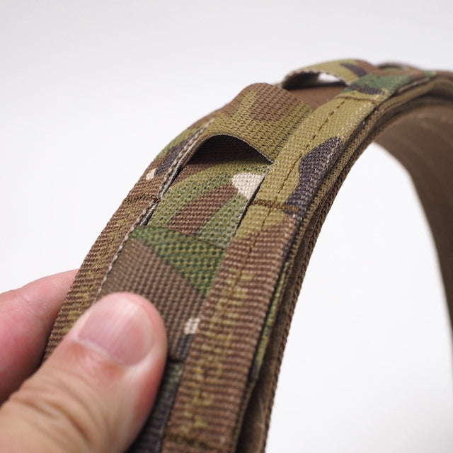 ORDNANCE TACTICAL OKINAWA（オードナンス）PISTOL BELT MOLLE SYSTEM [Multicam] ブラックバックル仕様 [Mサイズ、Lサイズ][MOLLEポーチ対応][Austri Alpin]