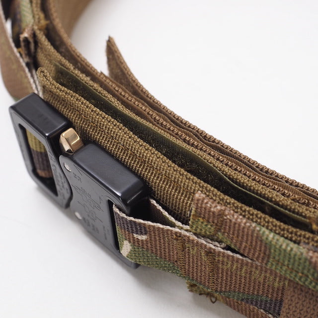 ORDNANCE TACTICAL OKINAWA（オードナンス）PISTOL BELT MOLLE SYSTEM [Multicam] ブラックバックル仕様 [Mサイズ、Lサイズ][MOLLEポーチ対応][Austri Alpin]