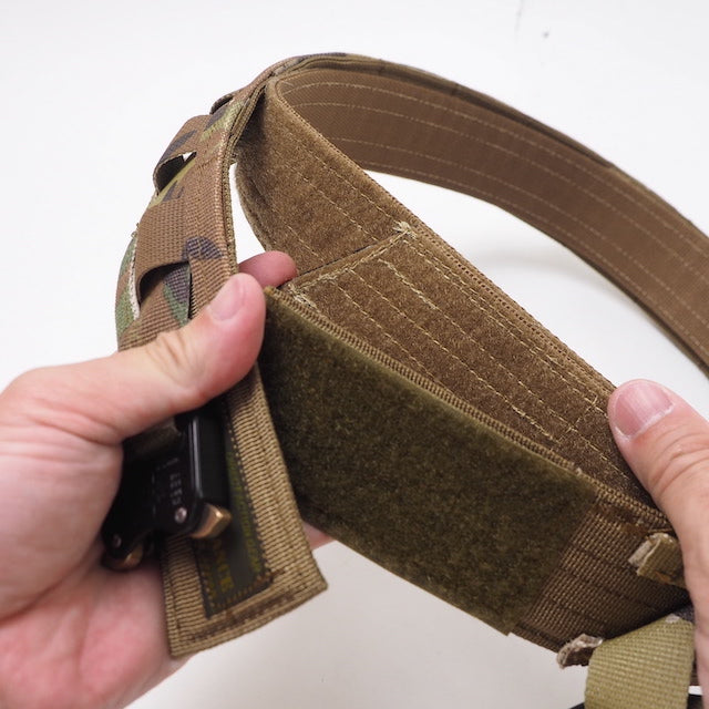 ORDNANCE TACTICAL OKINAWA（オードナンス）PISTOL BELT MOLLE SYSTEM [Multicam] ブラックバックル仕様 [Mサイズ、Lサイズ][MOLLEポーチ対応][Austri Alpin]