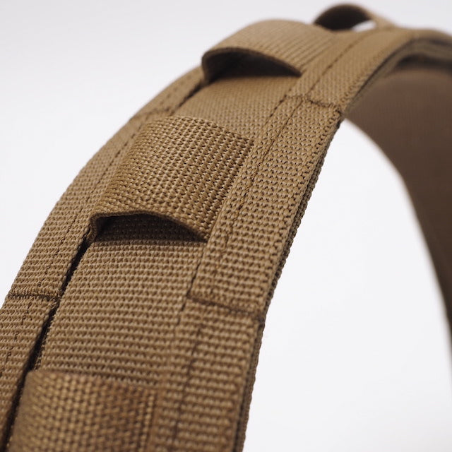 ORDNANCE TACTICAL OKINAWA（オードナンス）PISTOL BELT MOLLE SYSTEM [Coyote]  ブラックバックル仕様 [Mサイズ、Lサイズ][MOLLE][Austri Alpin]