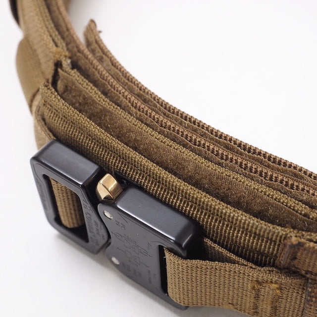 ORDNANCE TACTICAL OKINAWA（オードナンス）PISTOL BELT MOLLE SYSTEM [Coyote] ブラックバックル仕様 [Mサイズ、Lサイズ][MOLLE][Austri Alpin]