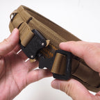 ORDNANCE TACTICAL OKINAWA PISTOL BELT MOLLE SYSTEM [Coyote] Black buckle specification [M size, L size] [MOLLE] [Austri Alpin]