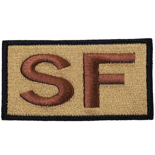 Military Patch SF OCP Patch Black Border Small [Hook Included] [Letter Pack Plus Compatible] [Letter Pack Light Compatible]