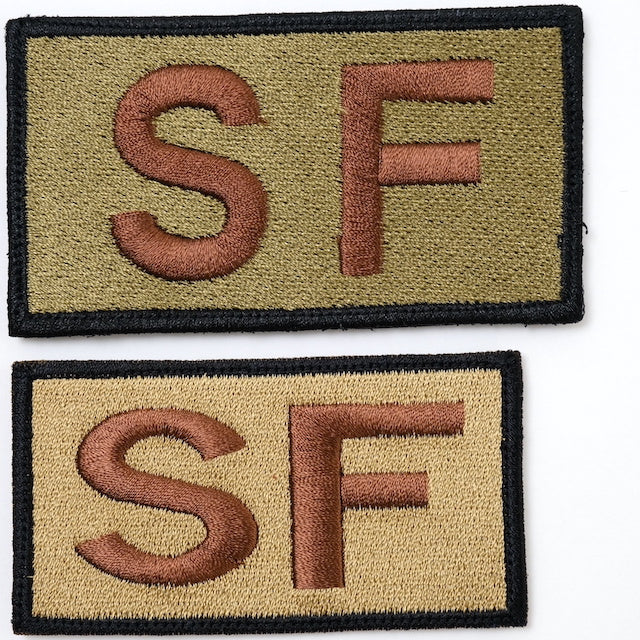 Military Patch SF OCP Patch Black Border Small [Hook Included] [Letter Pack Plus Compatible] [Letter Pack Light Compatible]