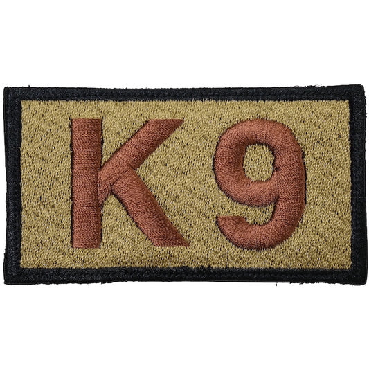 Military Patch K9 OCP Patch Black Border [With Hook] [Compatible with Letter Pack Plus] [Compatible with Letter Pack Light]
