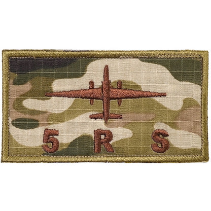 Military Patch（ミリタリーパッチ）5RS U-2 ロゴ ショルダーパッチ OCP [フック付き]【レターパックプラス対応】【レターパックライト対応】