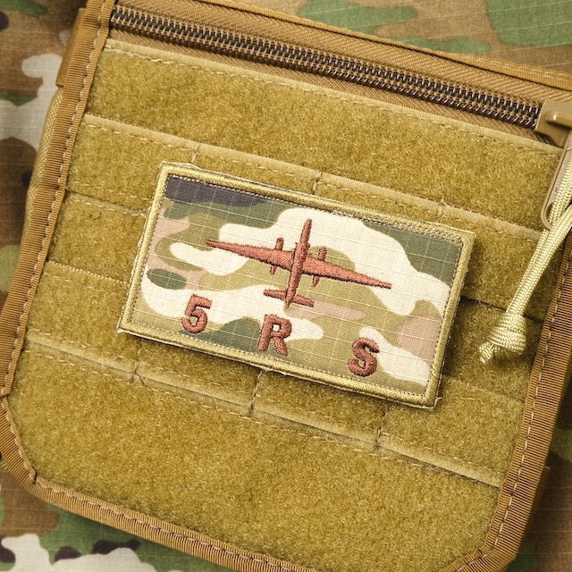 Military Patch（ミリタリーパッチ）5RS U-2 ロゴ ショルダーパッチ OCP [フック付き]【レターパックプラス対応】【レターパックライト対応】
