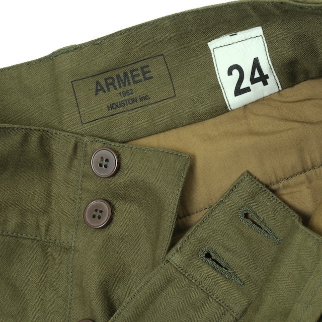 HOUSTON（ヒューストン）フランス軍タイプ FRENCH ARMY M47 PANTS [3色]