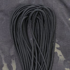 Military（ミリタリー）550 パラコード タイプ3 Black [50ft 15m][550 Paracord Type III 550 Cord]【レターパックプラス対応】【レターパックライト対応】