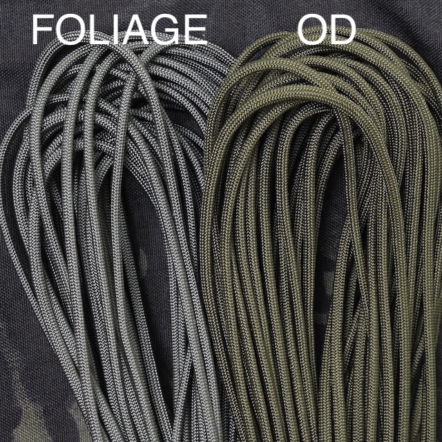 Military（ミリタリー）550 パラコード タイプ3 OD [50ft 15m][550 Paracord Type III 550 Cord]【レターパックプラス対応】【レターパックライト対応】