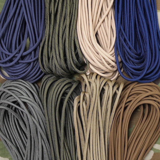 Military（ミリタリー）550 パラコード タイプ3 OD [50ft 15m][550 Paracord Type III 550 Cord]【レターパックプラス対応】【レターパックライト対応】