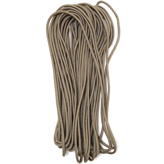 Military（ミリタリー）550 パラコード タイプ3 Tan499 [50ft 15m][550 Paracord Type III 550 Cord]【レターパックプラス対応】【レターパックライト対応】