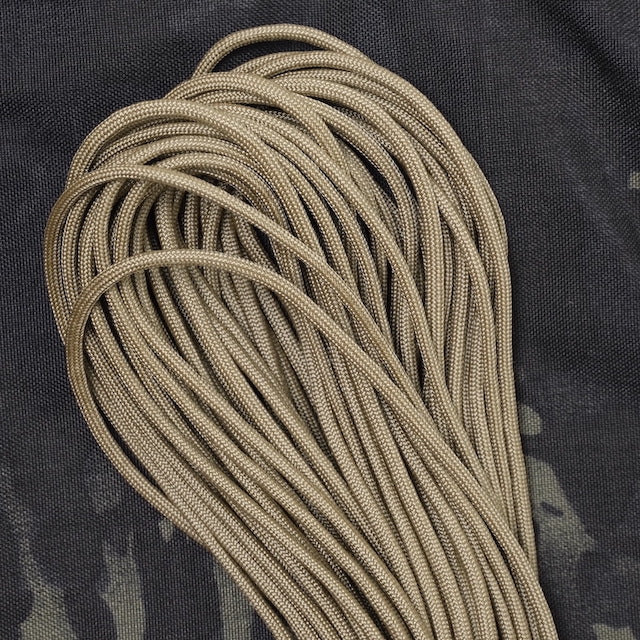 Military（ミリタリー）550 パラコード タイプ3 Tan499 [50ft 15m][550 Paracord Type III 550 Cord]【レターパックプラス対応】【レターパックライト対応】