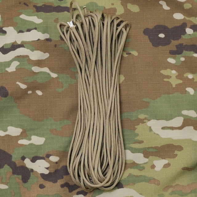 Military（ミリタリー）550 パラコード タイプ3 Tan499 [50ft 15m][550 Paracord Type III 550 Cord]【レターパックプラス対応】【レターパックライト対応】
