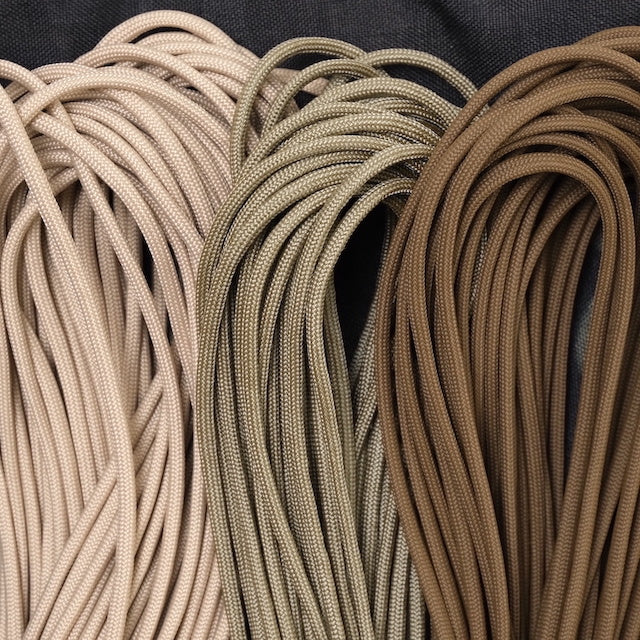 Military（ミリタリー）550 パラコード タイプ3 Tan499 [50ft 15m][550 Paracord Type III 550 Cord]【レターパックプラス対応】【レターパックライト対応】