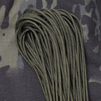 Military（ミリタリー）550 パラコード タイプ3 OD/Black Flecks [50ft 15m][550 Paracord Type III 550 Cord]【レターパックプラス対応】【レターパックライト対応】