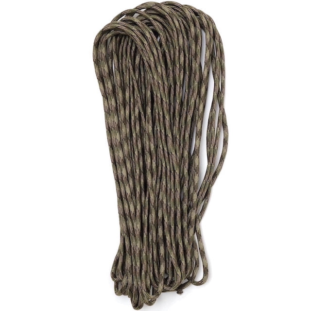 Military（ミリタリー）550 パラコード タイプ3 Multi Camo [50ft 15m][550 Paracord Type III 550 Cord]【レターパックプラス対応】【レターパックライト対応】
