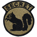 Military Patch（ミリタリーパッチ）Sqrel SECRET OCP パッチ [フック付き]【レターパックプラス対応】【レターパックライト対応】
