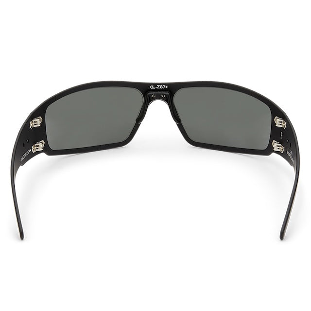 GATORZ ANSI Z87.1+ MILSPEC BALLISTIC MAGNUM ASIANFIT Smoke UV Lens Blackout [GZ-01-002]