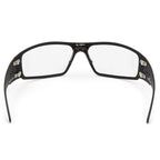 GATORZ ANSI Z87.1+ MILSPEC BALLISTIC MAGNUM ASIANFIT Clear UV Lens Blackout [GZ-01-003]