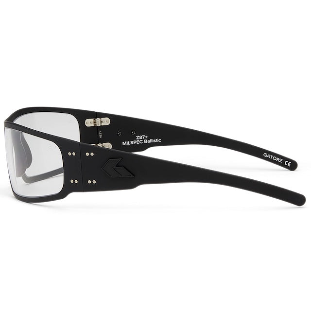 GATORZ ANSI Z87.1+ MILSPEC BALLISTIC MAGNUM ASIANFIT Photochromic Lens Blackout [GZ-01-005]