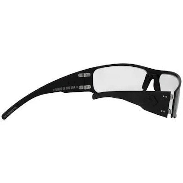 GATORZ MAGNUM ASIANFIT Clear UV Lens Blackout [GZ-01-039]