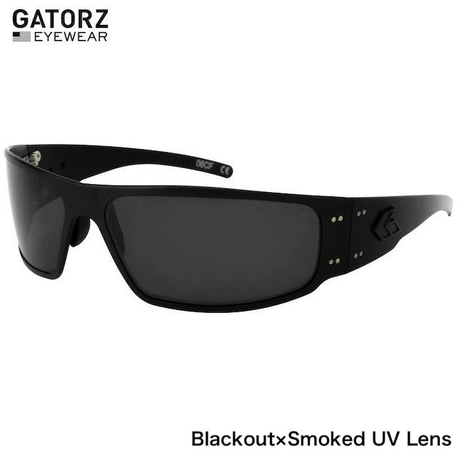 GATORZ MAGNUM ASIANFIT Smoke UV Lens Blackout [GZ-01-001]