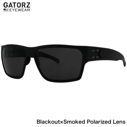 GATORZ DELTA Smoke Polarized Lens Blackout [GDELMTBLK01PMBP]