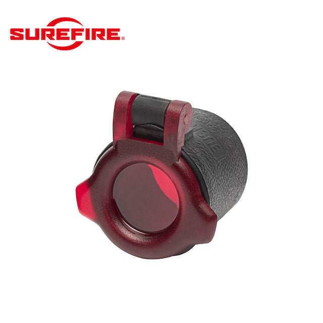 SUREFIRE 1.25 inch color filter Red [MODEL F26] [SLIP ON FILTER FOR 1.25 INCH FLASHLIGHT BEZELS RED] [Letter Pack Plus compatible]