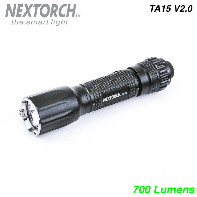 NEXTORCH（ネクストーチ）TA15 V2.0 Flashlight [3段階調光＋ストロボ 