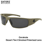 GATORZ MAGNUM ASIANFIT Cerakote Desert Tan Smoke Polarized Lens [GZ-01-311]