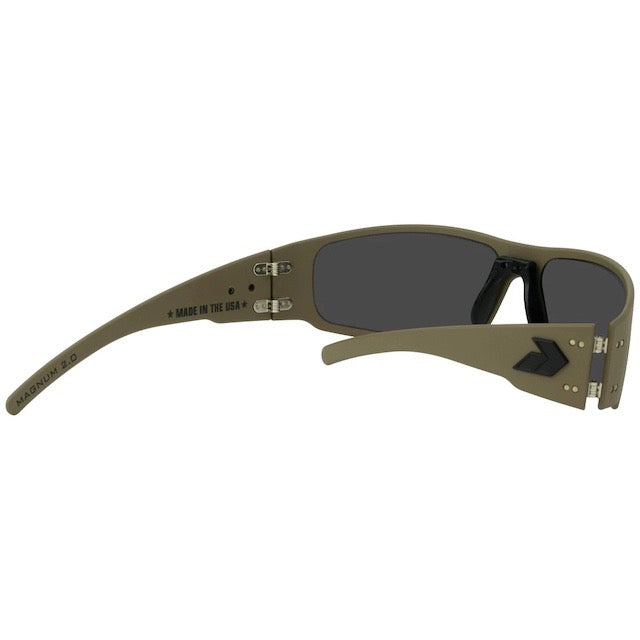 GATORZ MAGNUM ASIANFIT Cerakote Desert Tan Smoke Polarized Lens [GZ-01-311]
