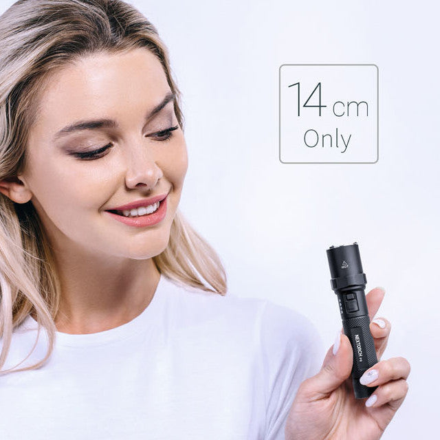 NEXTORCH P8 Flashlight [1600 Lumens] [Rechargeable Flashlight] [3-Level Dimming + Strobe Light]