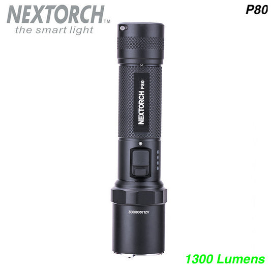 NEXTORCH（ネクストーチ）P80 Flashlight [充電式フラッシュライト][3段階調光＋ストロボ点灯]