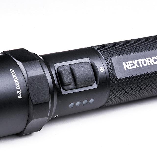 NEXTORCH P80 Flashlight [2100 Lumens] [Rechargeable Flashlight] [3-Level Dimming + Strobe Light]