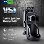 NEXTORCH V51 Flashlight Holder [Flashlight Holster] [Fits 25mm-32mm Camera Body Diameters]
