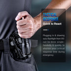 NEXTORCH V51 Flashlight Holder [Flashlight Holster] [Fits 25mm-32mm Camera Body Diameters]