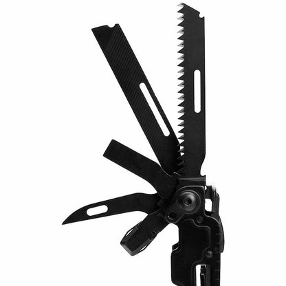 SOG POWERACCESS DELUXE BLACK Multi Tool [With belt compatible nylon pouch]